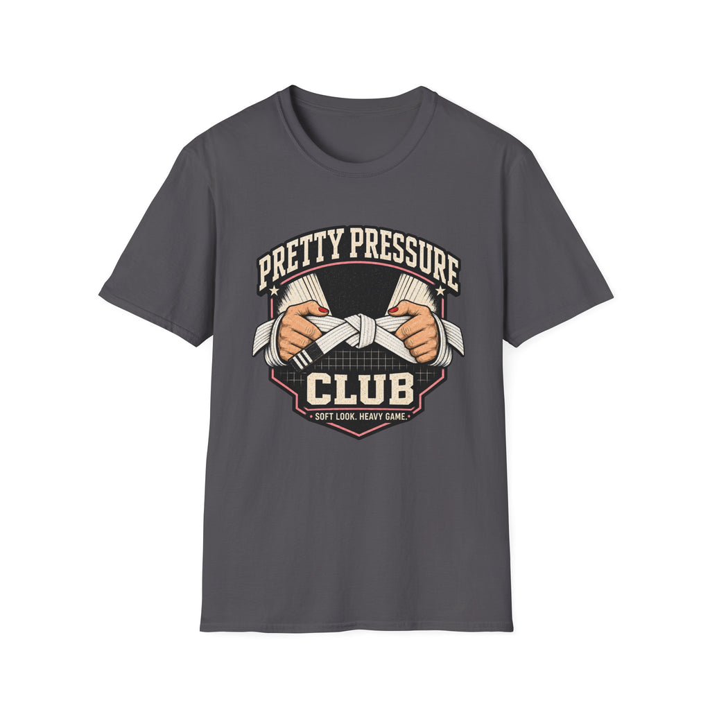 Pretty Pressure White Belt T-Shirt