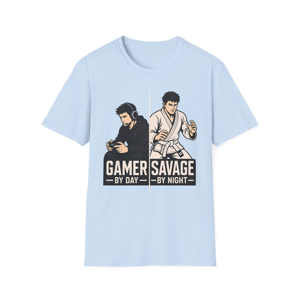 Gamer by Day White Belt T-Shirt