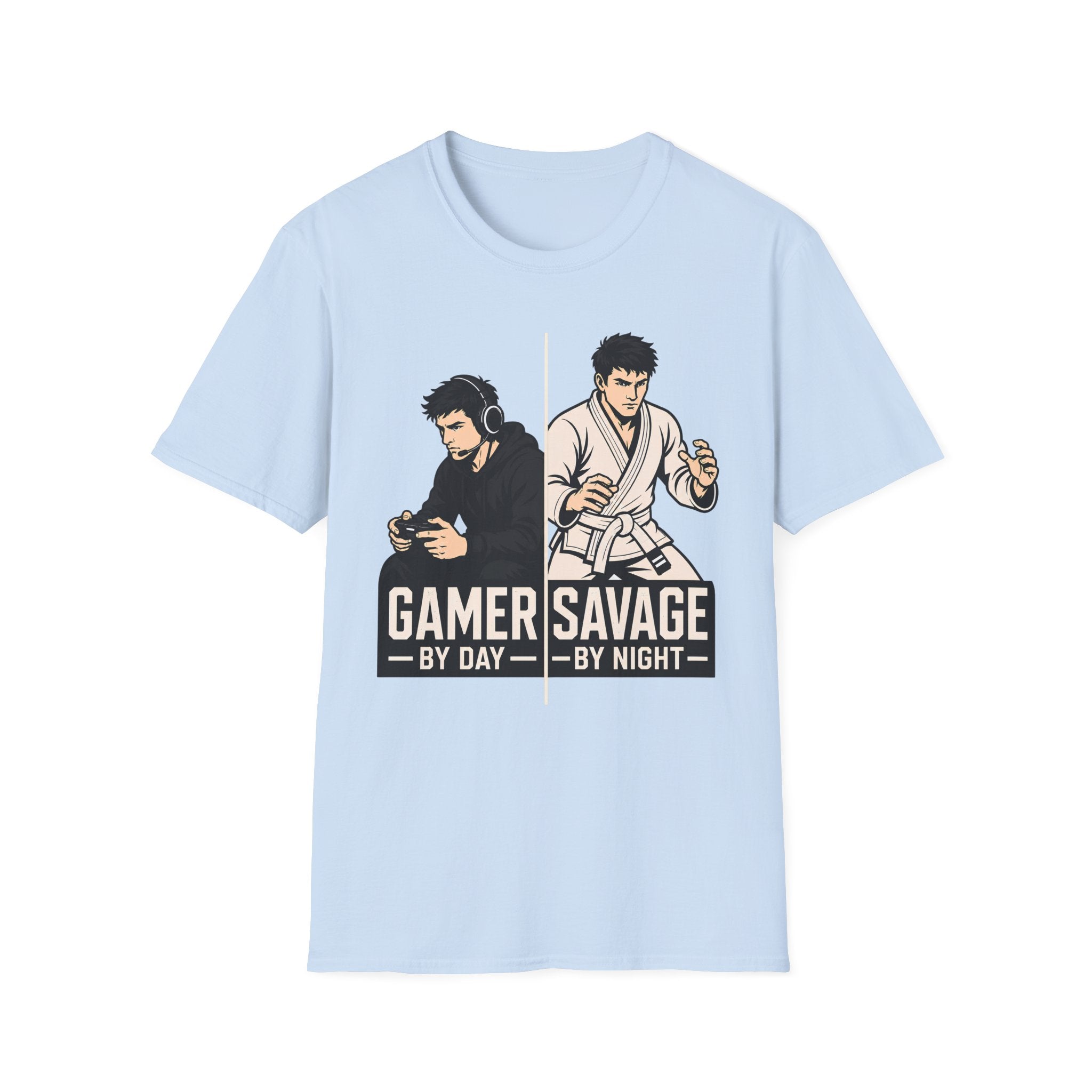Gamer by Day White Belt T-Shirt