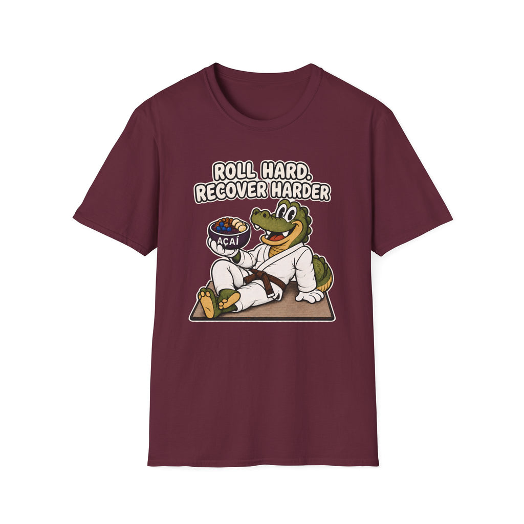 Roll Hard Brown Belt T-Shirt