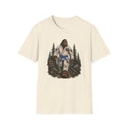 Bigfoot Forrest Blue Belt T-Shirt