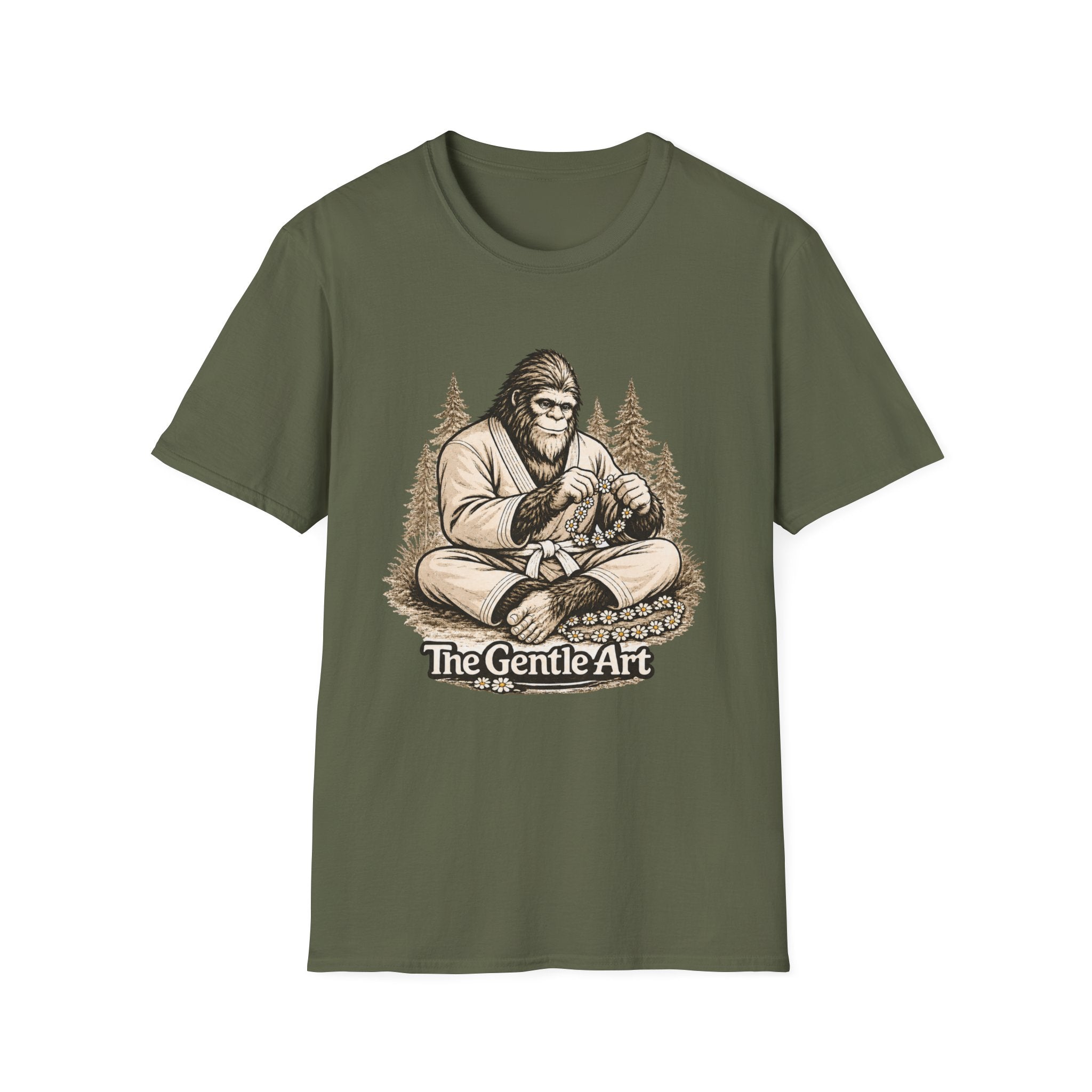 Bigfoot Daisy White Belt T-Shirt