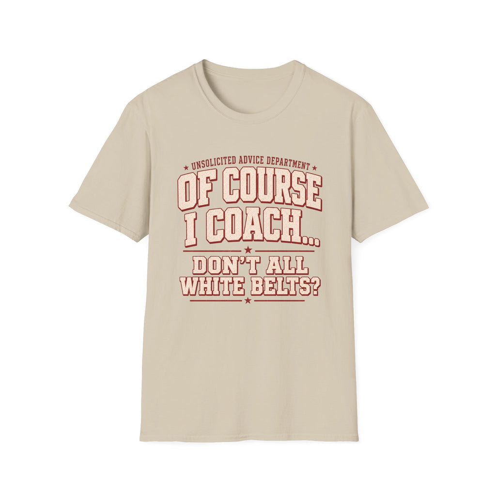 Coach White Belt T-Shirt
