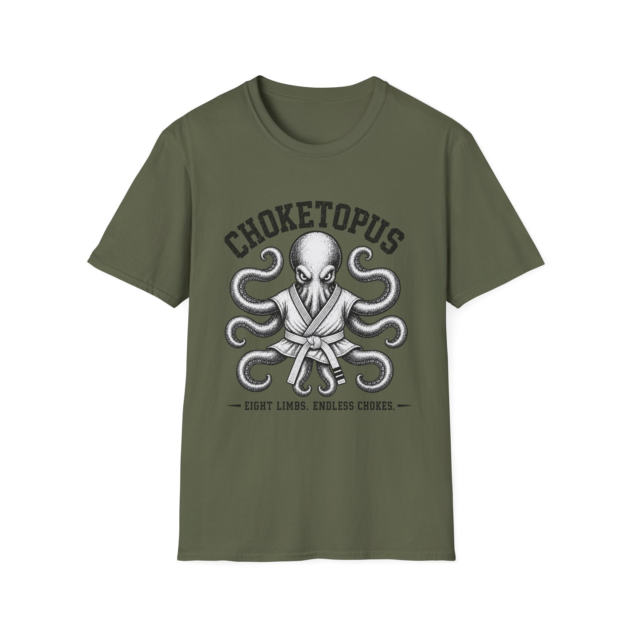 Choketopus White Belt T-Shirt