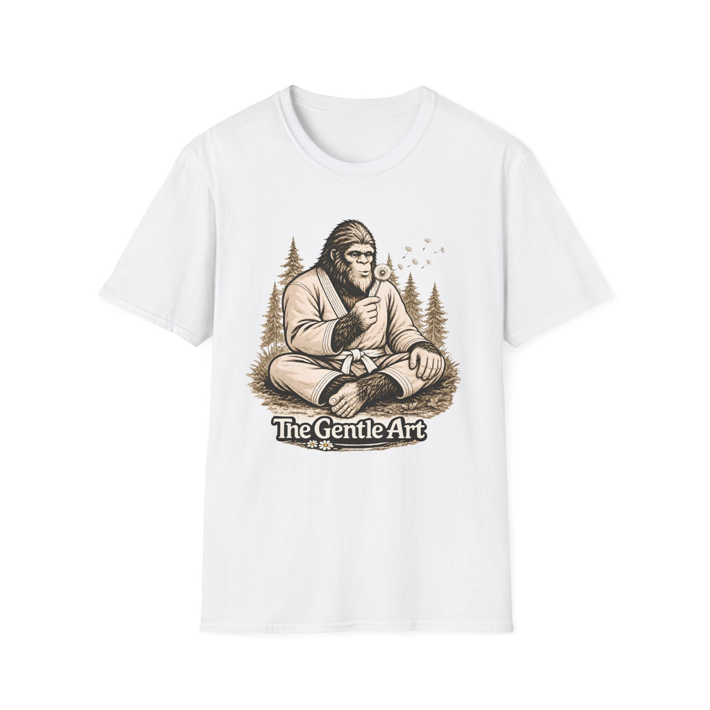 Bigfoot Dandelion White Belt T-Shirt