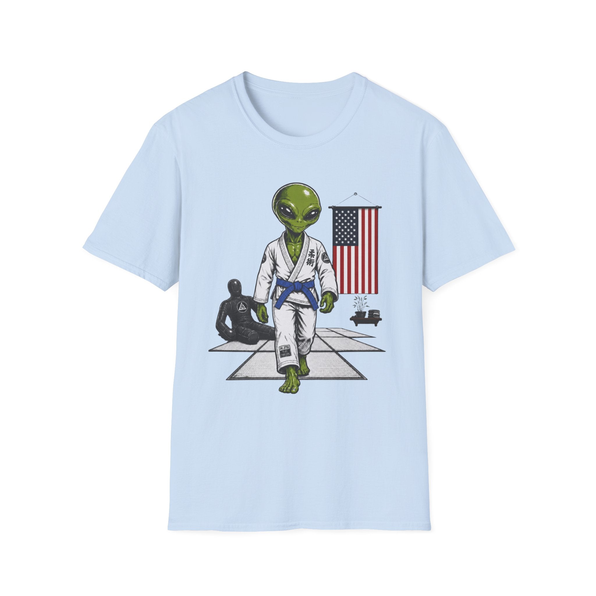 Alien Gym Blue Belt T-Shirt