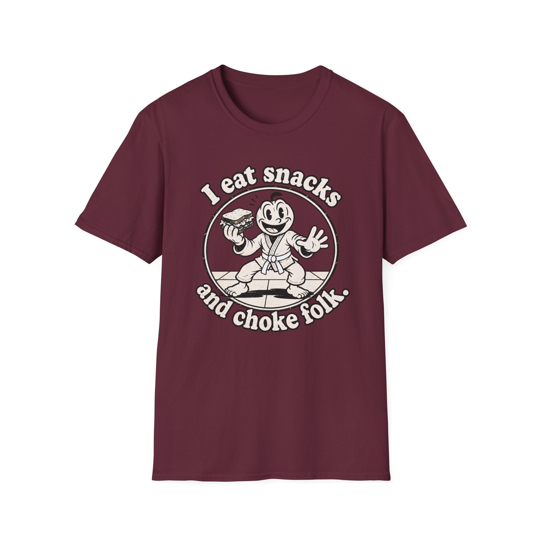 Choke Folk White Belt T-Shirt