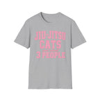 Jiu-Jitsu Cats Pink T-Shirt