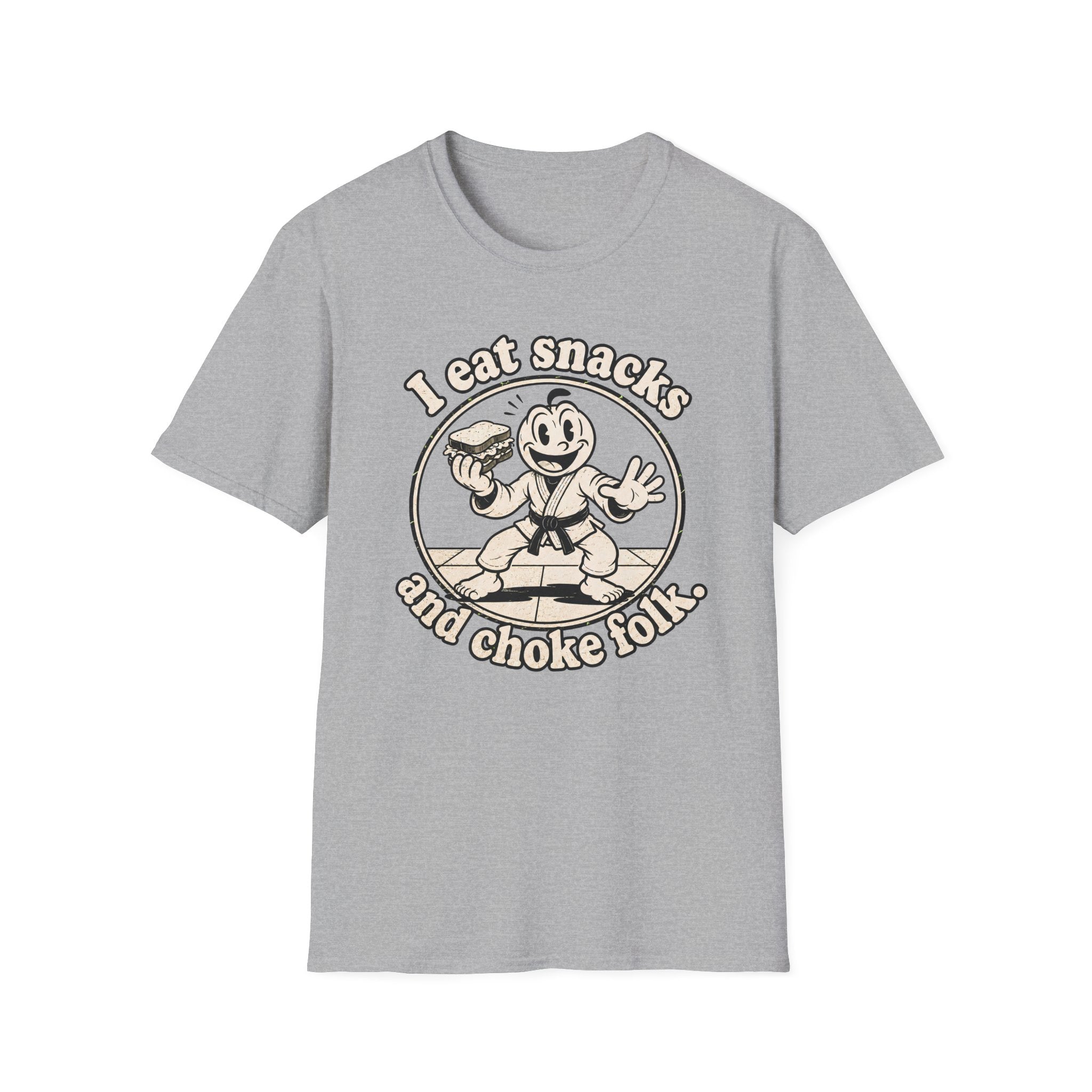 Choke Folk Black Belt T-Shirt