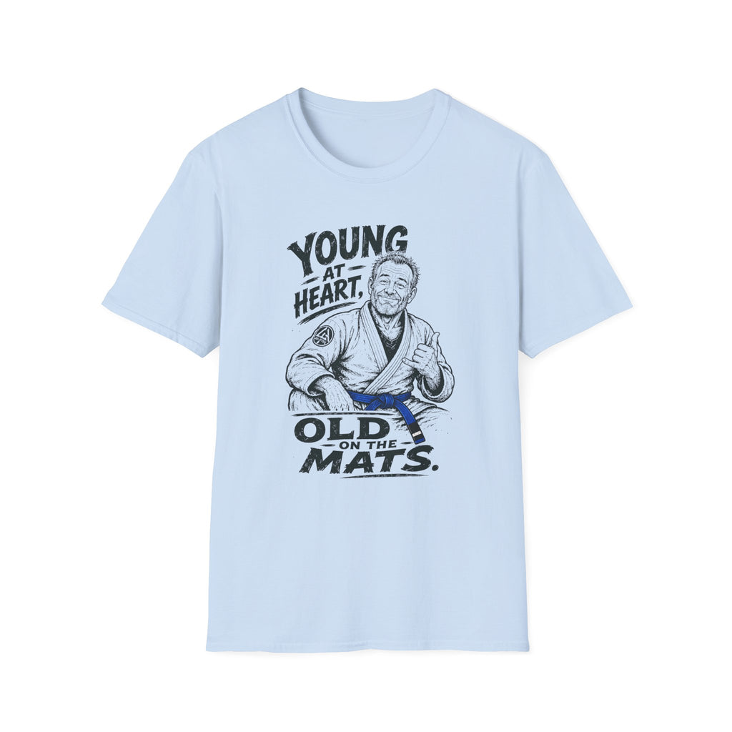 Young at Heart Blue Belt T-Shirt