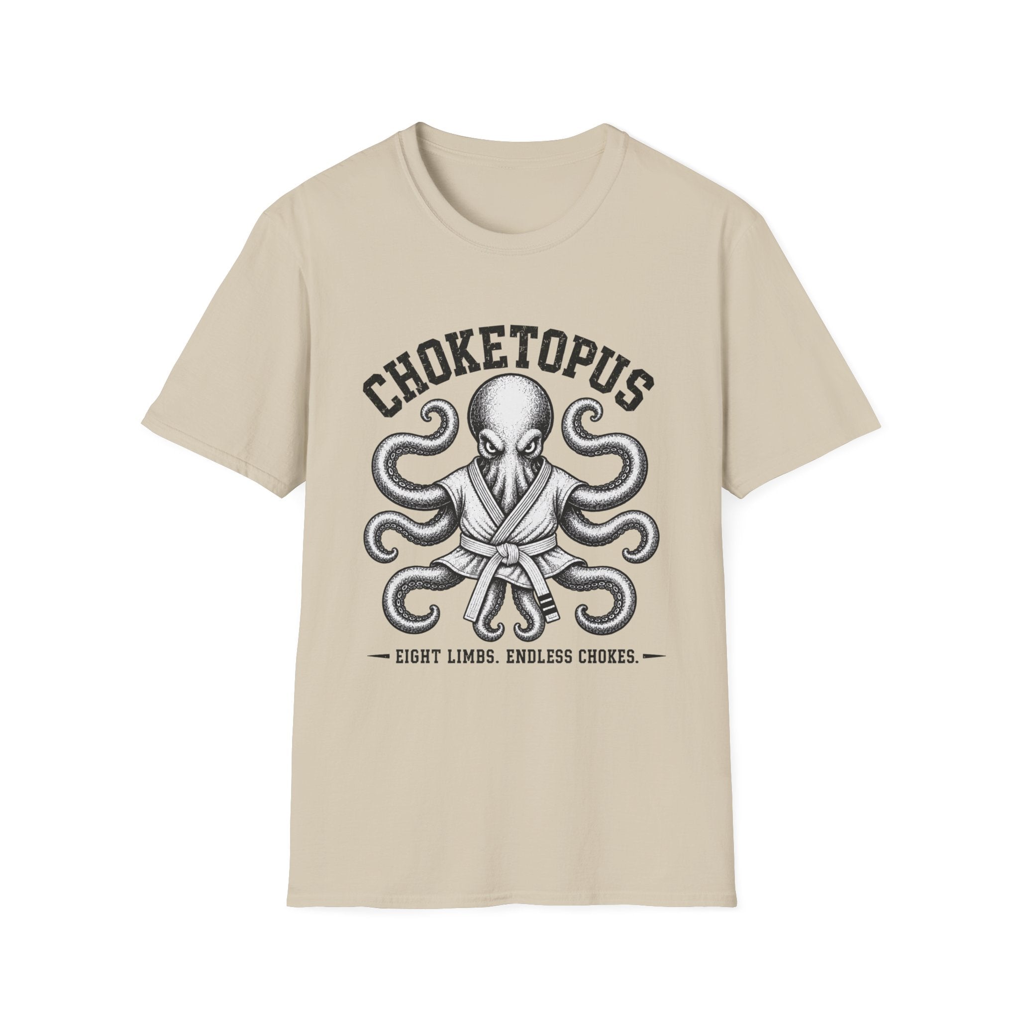 Choketopus White Belt T-Shirt