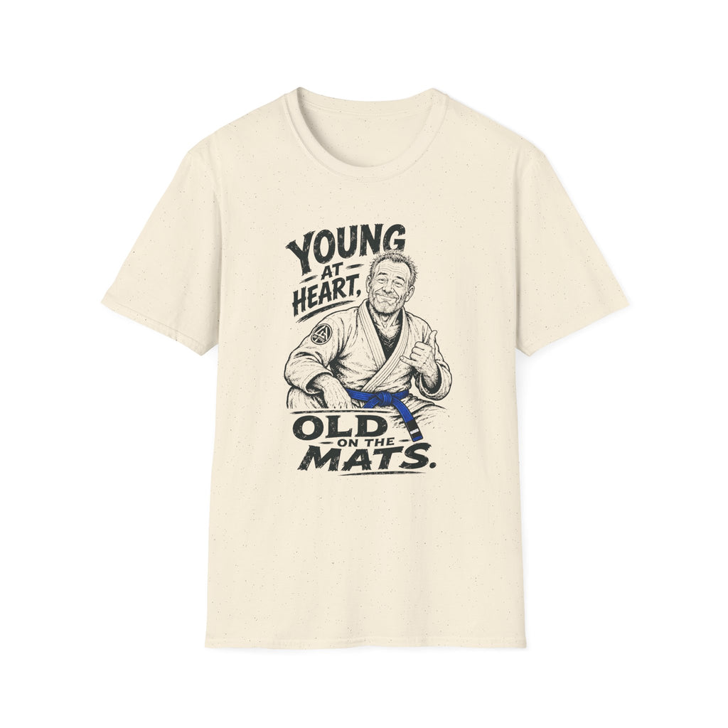Young at Heart Blue Belt T-Shirt