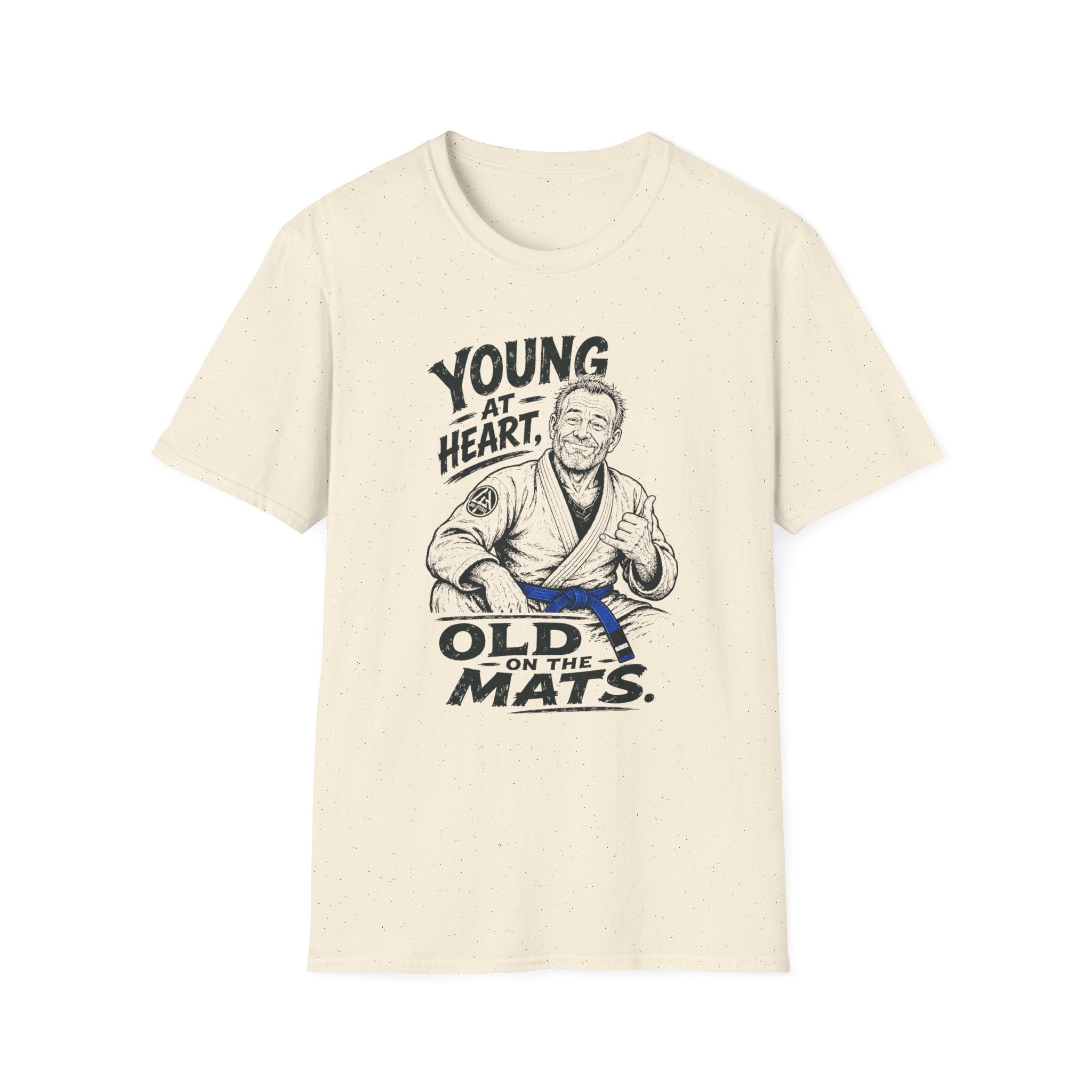 Young at Heart Blue Belt T-Shirt