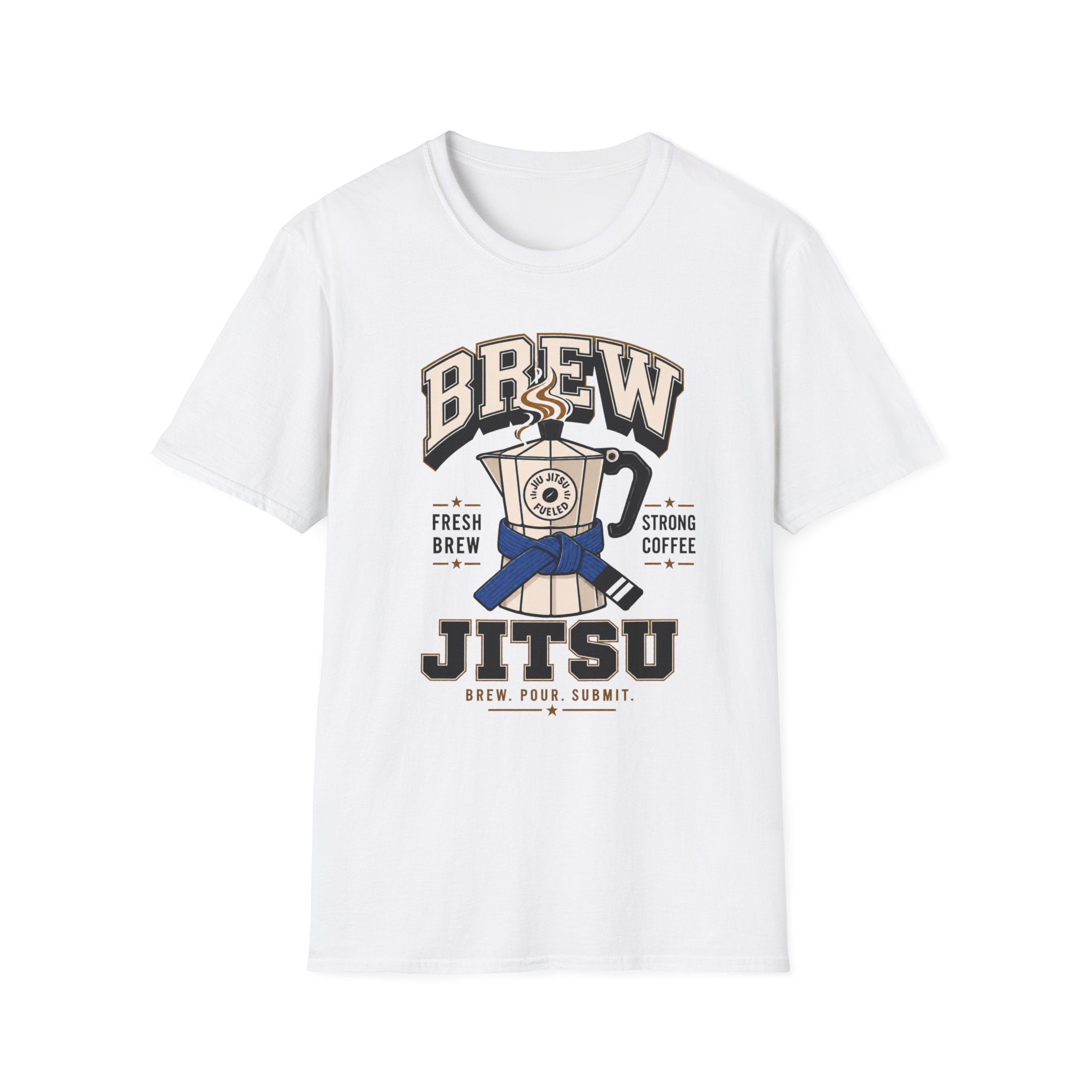 Brew Jitsu Blue belts T-Shirt