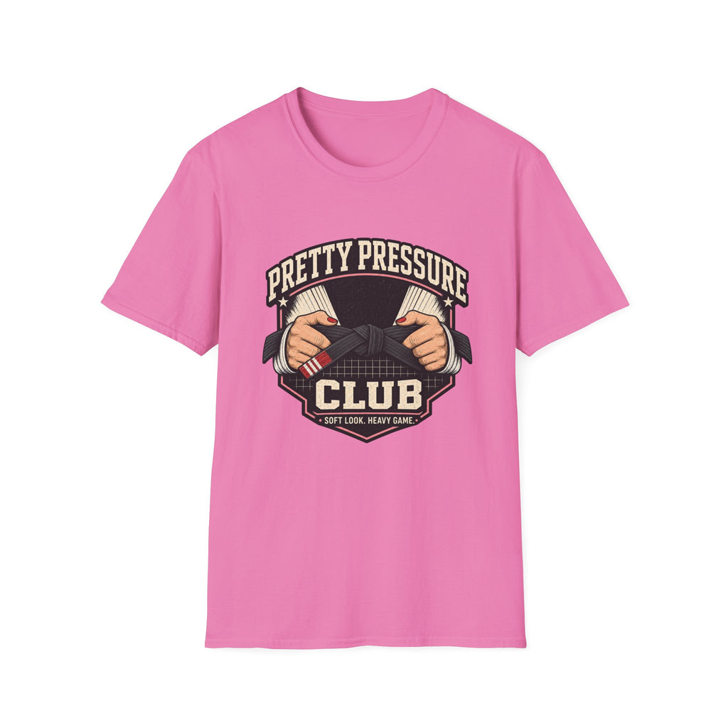 Pretty Pressure Black Belt T-Shirt