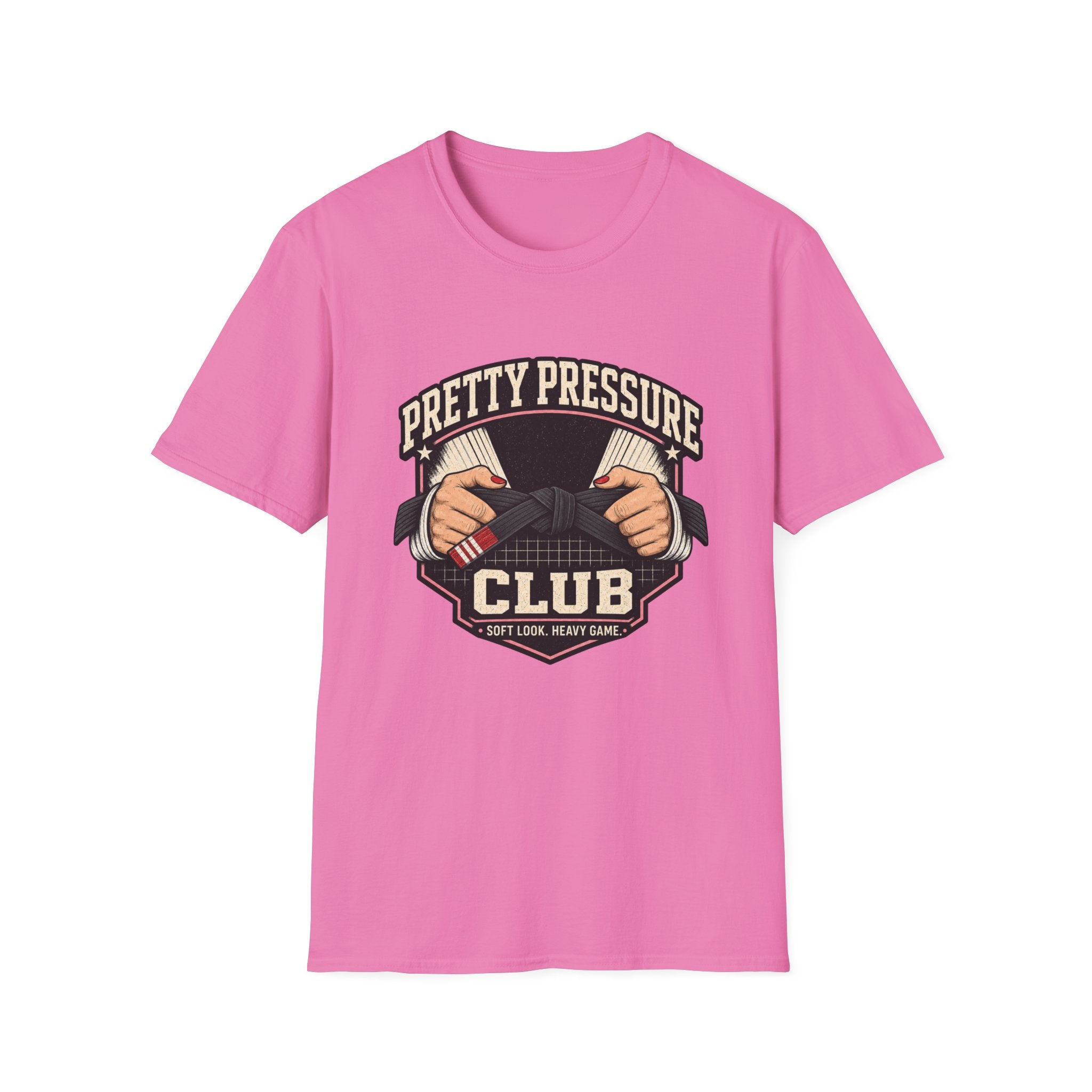 Pretty Pressure Black Belt T-Shirt