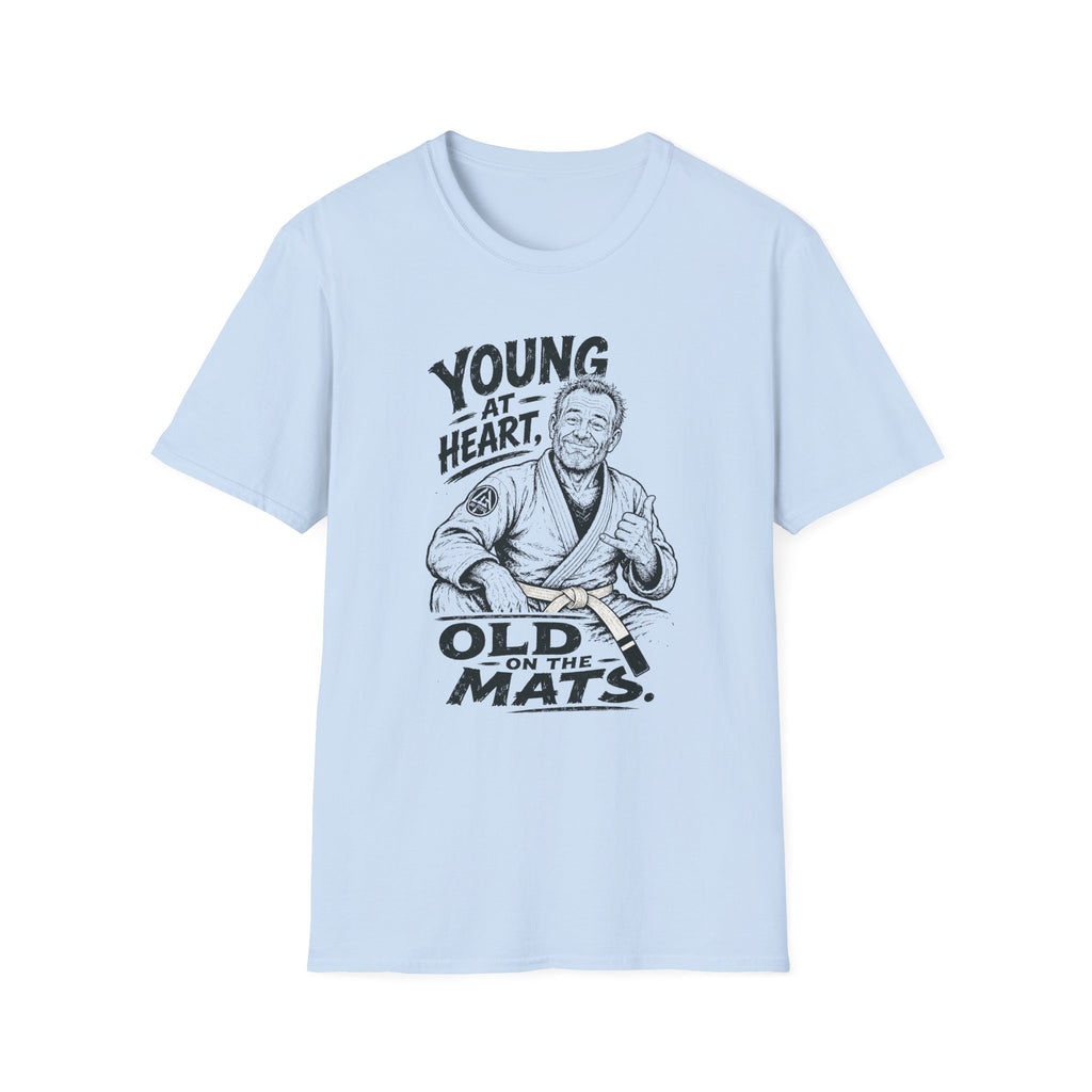 Young at Heart White Belt T-Shirt