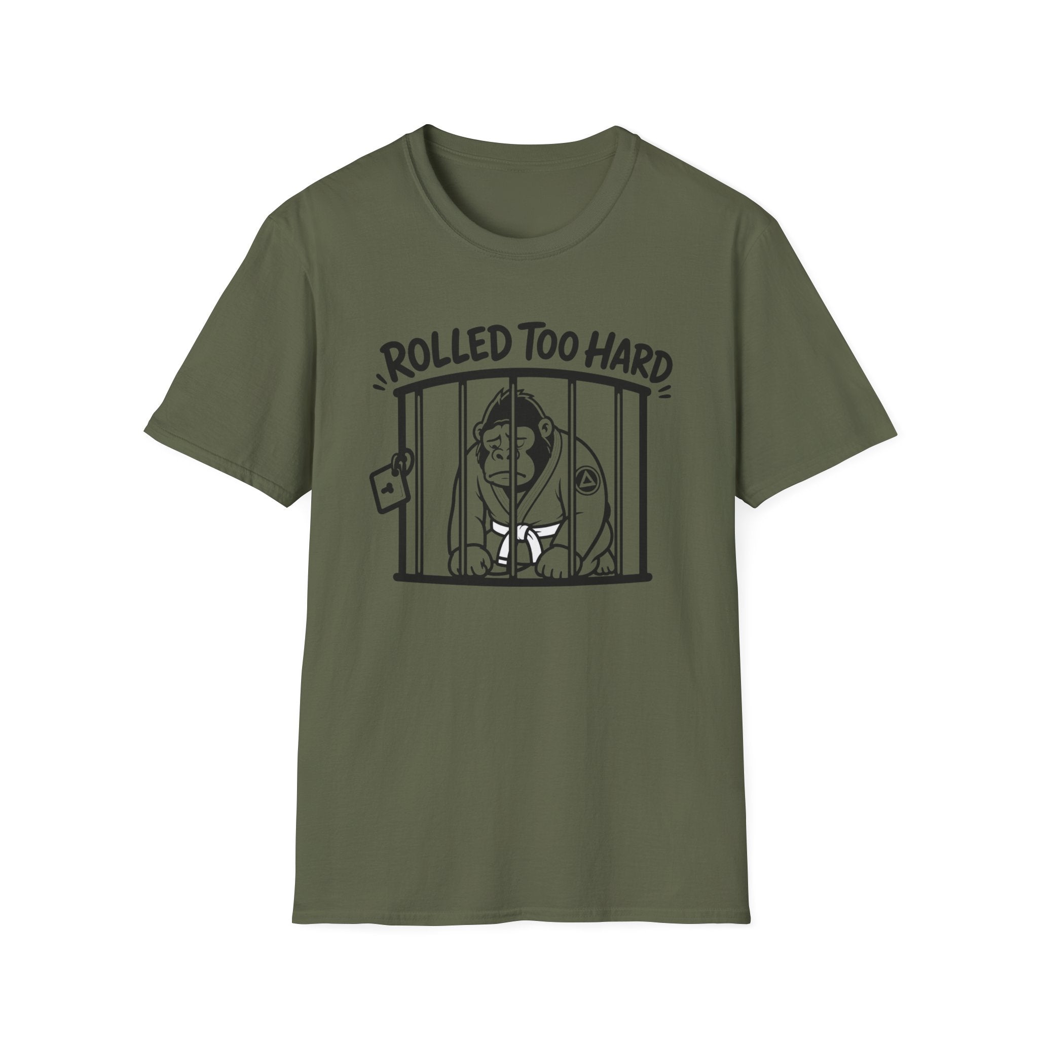 Rolled too Hard White Belt T-Shirt