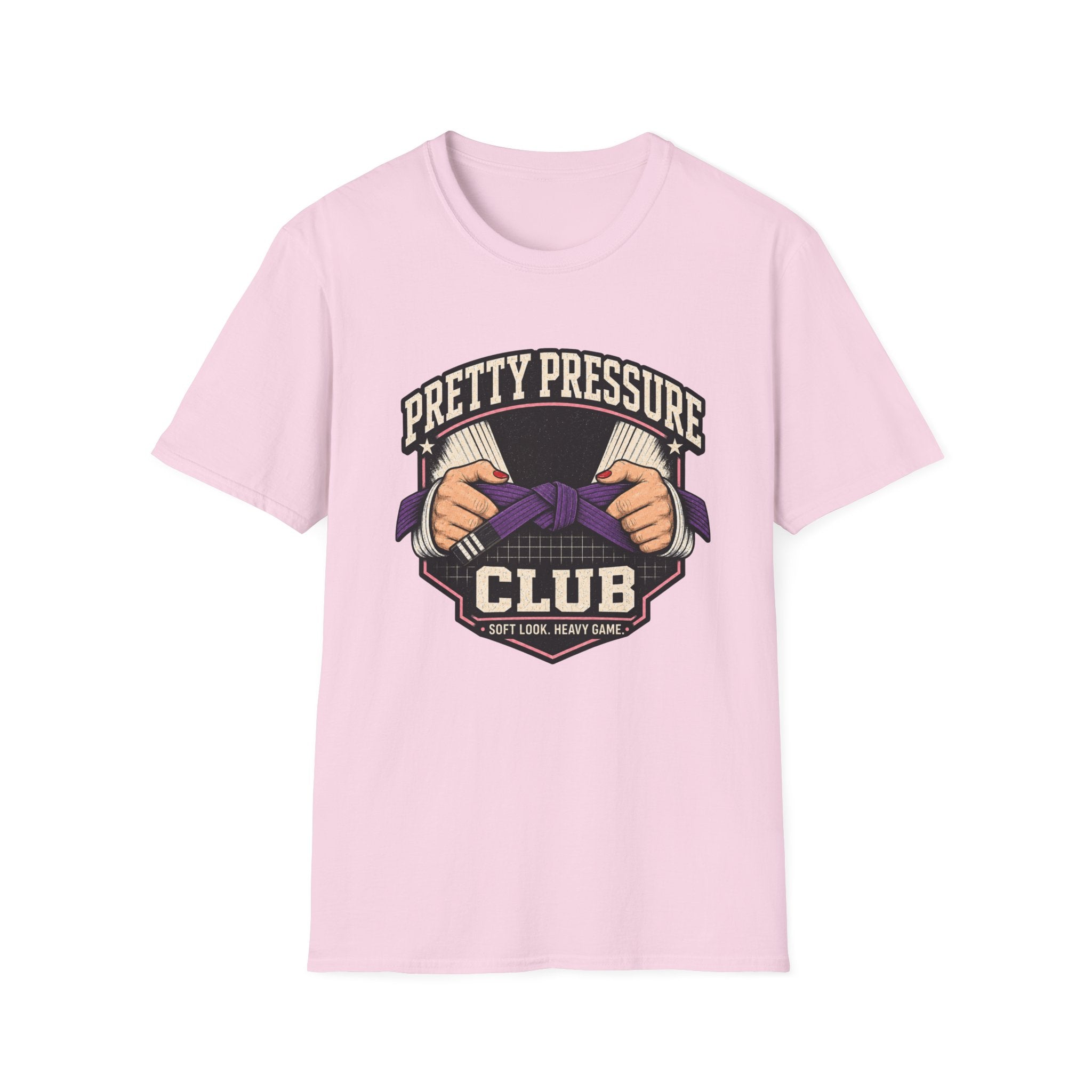 Pretty Pressure White Belt T-Shirt