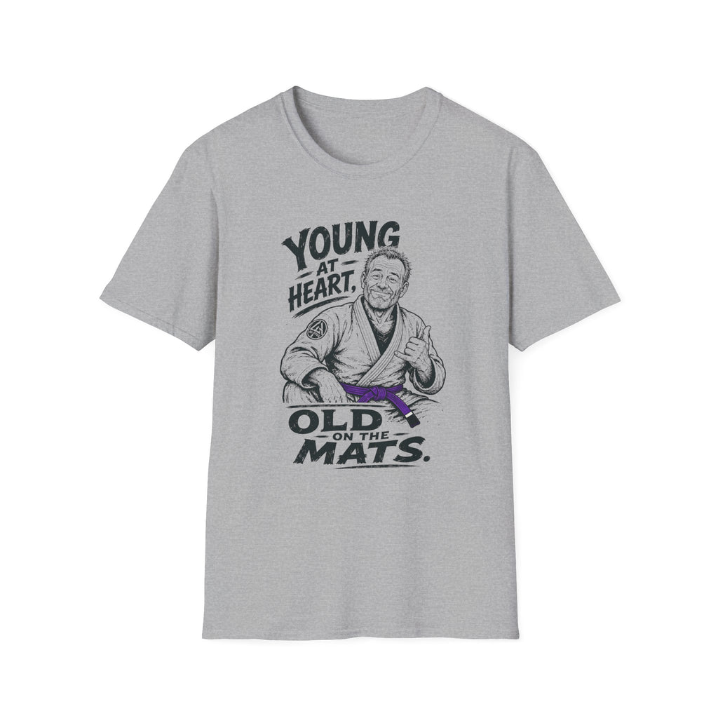 Young at Heart Purple Belt T-Shirt
