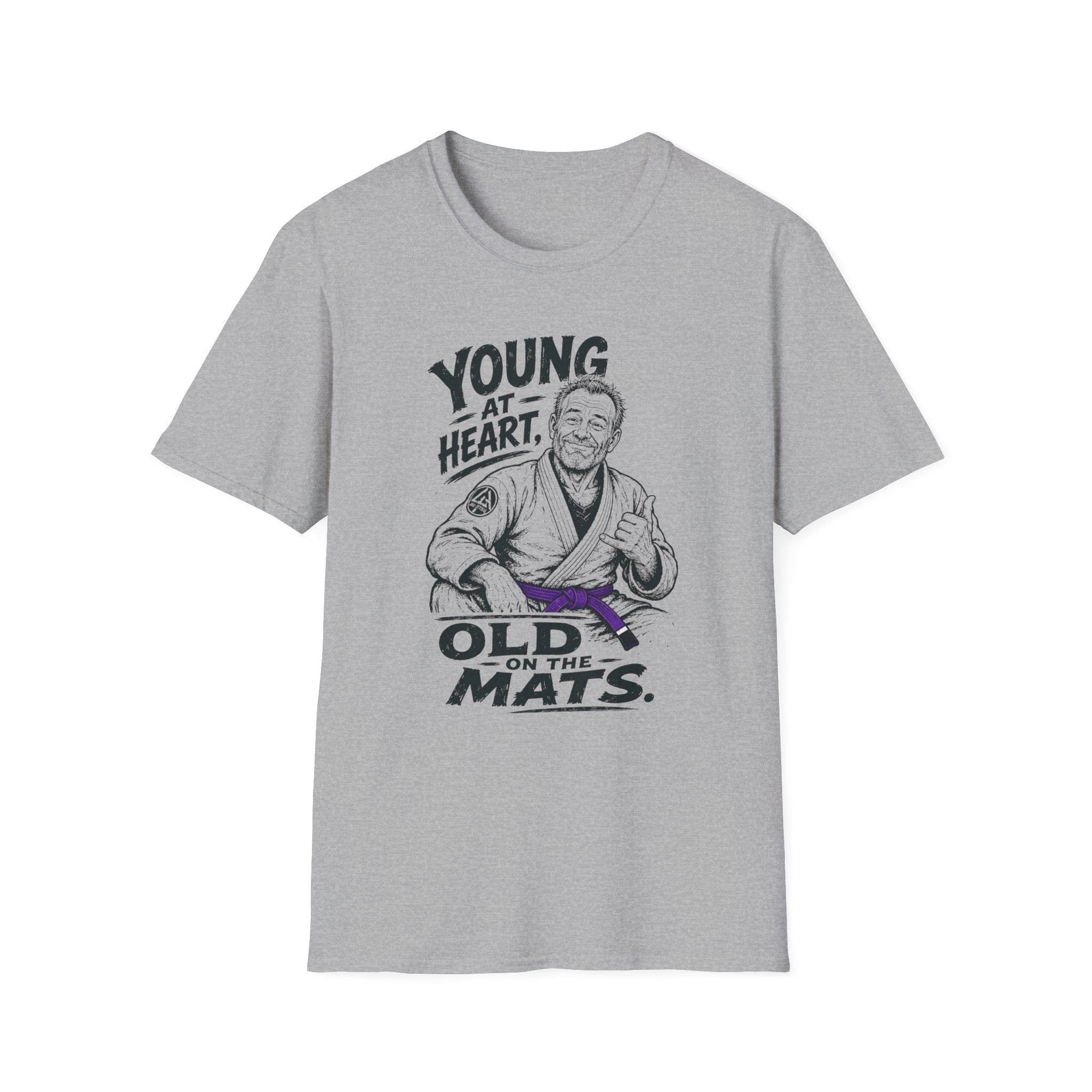 Young at Heart Purple Belt T-Shirt