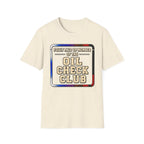 Paid Up Oil Check T-Shirt