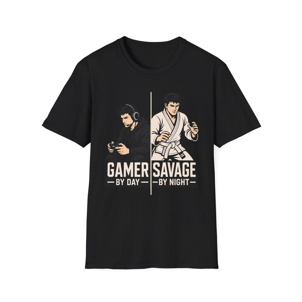 Gamer by Day White Belt T-Shirt