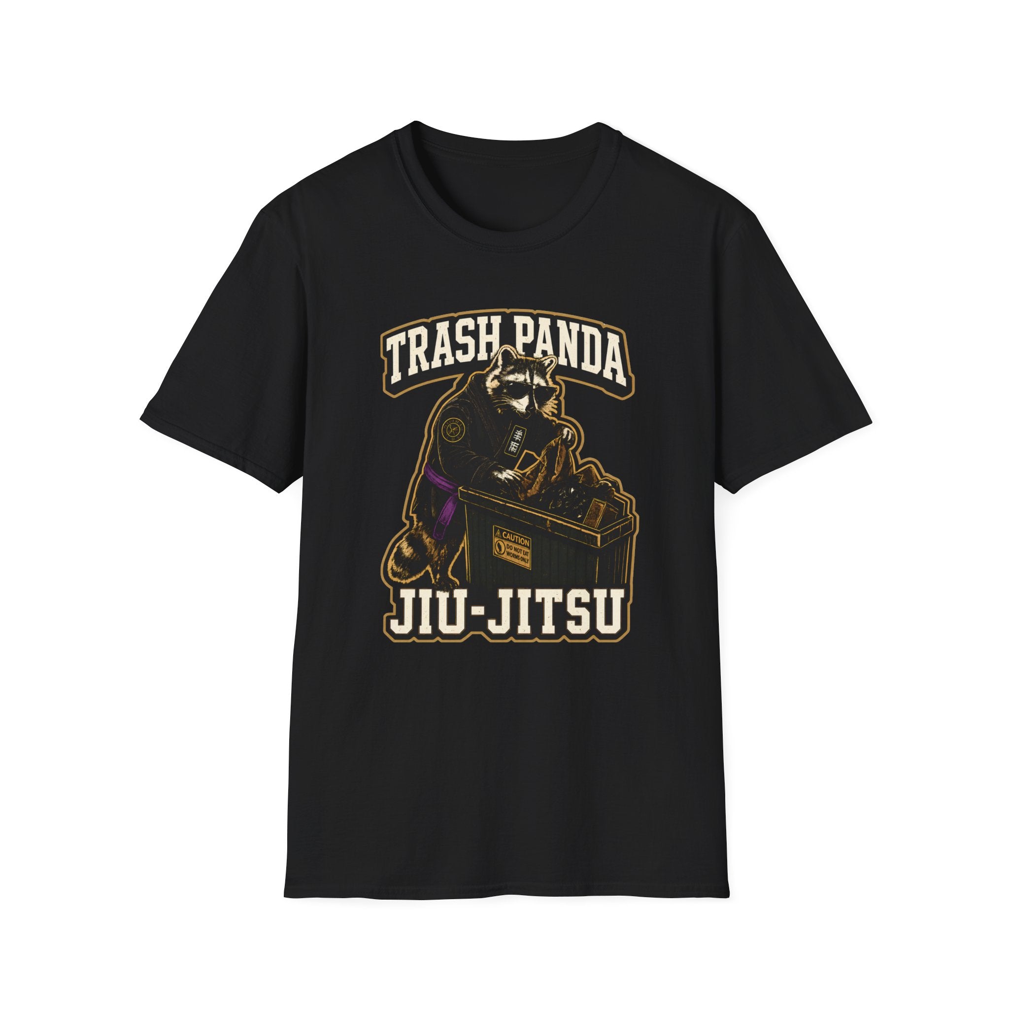 Trash Panda Purple Belt T-Shirt