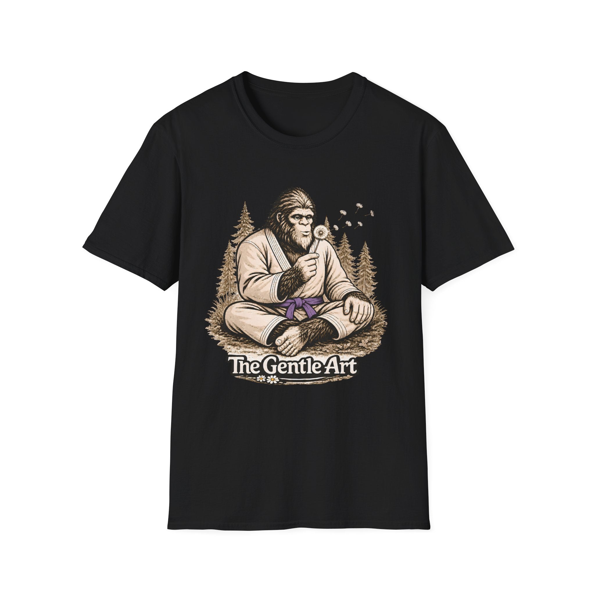 Bigfoot Dandelion Purple Belt T-Shirt