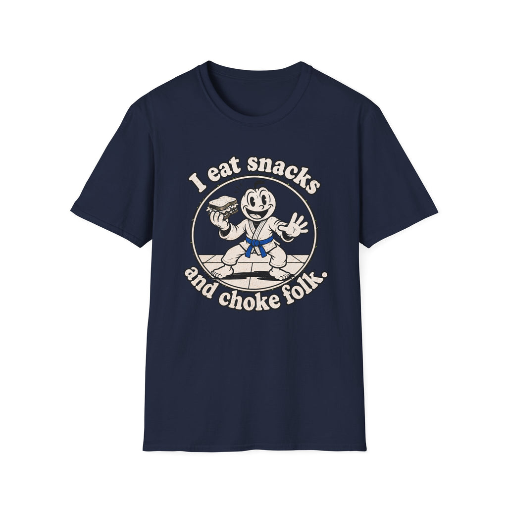 Choke Folk Blue Belt T-Shirt