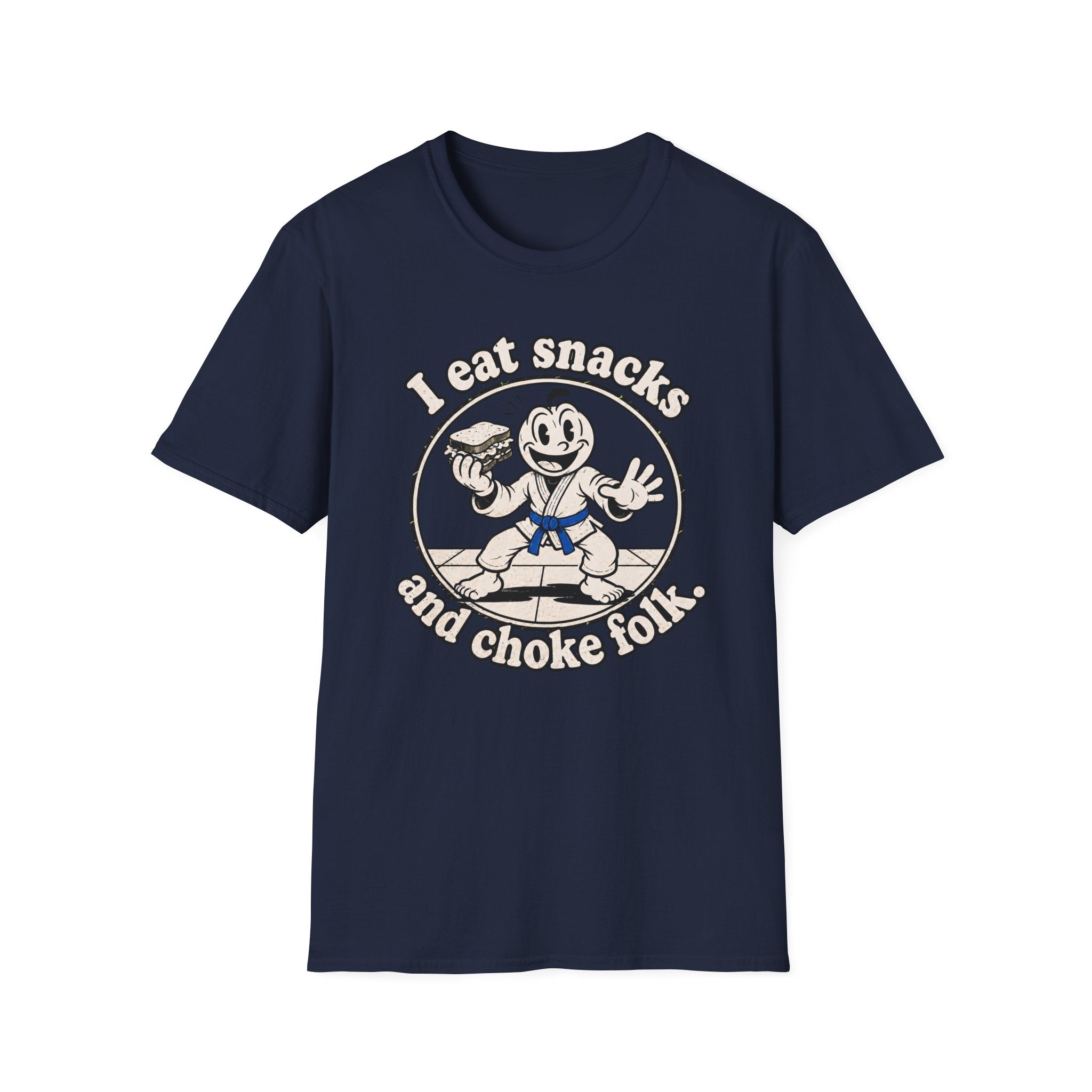 Choke Folk Blue Belt T-Shirt