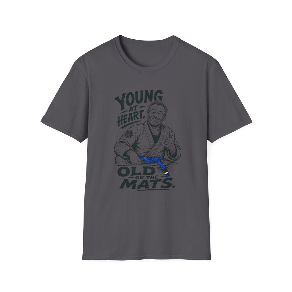 Young at Heart Blue Belt T-Shirt