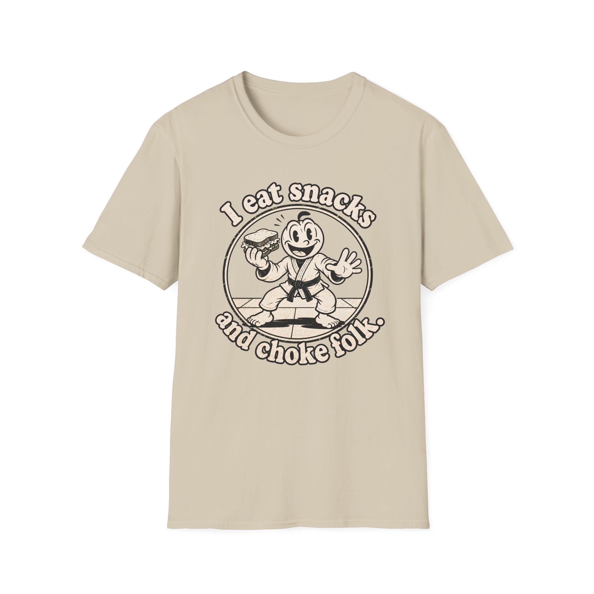 Choke Folk Black Belt T-Shirt