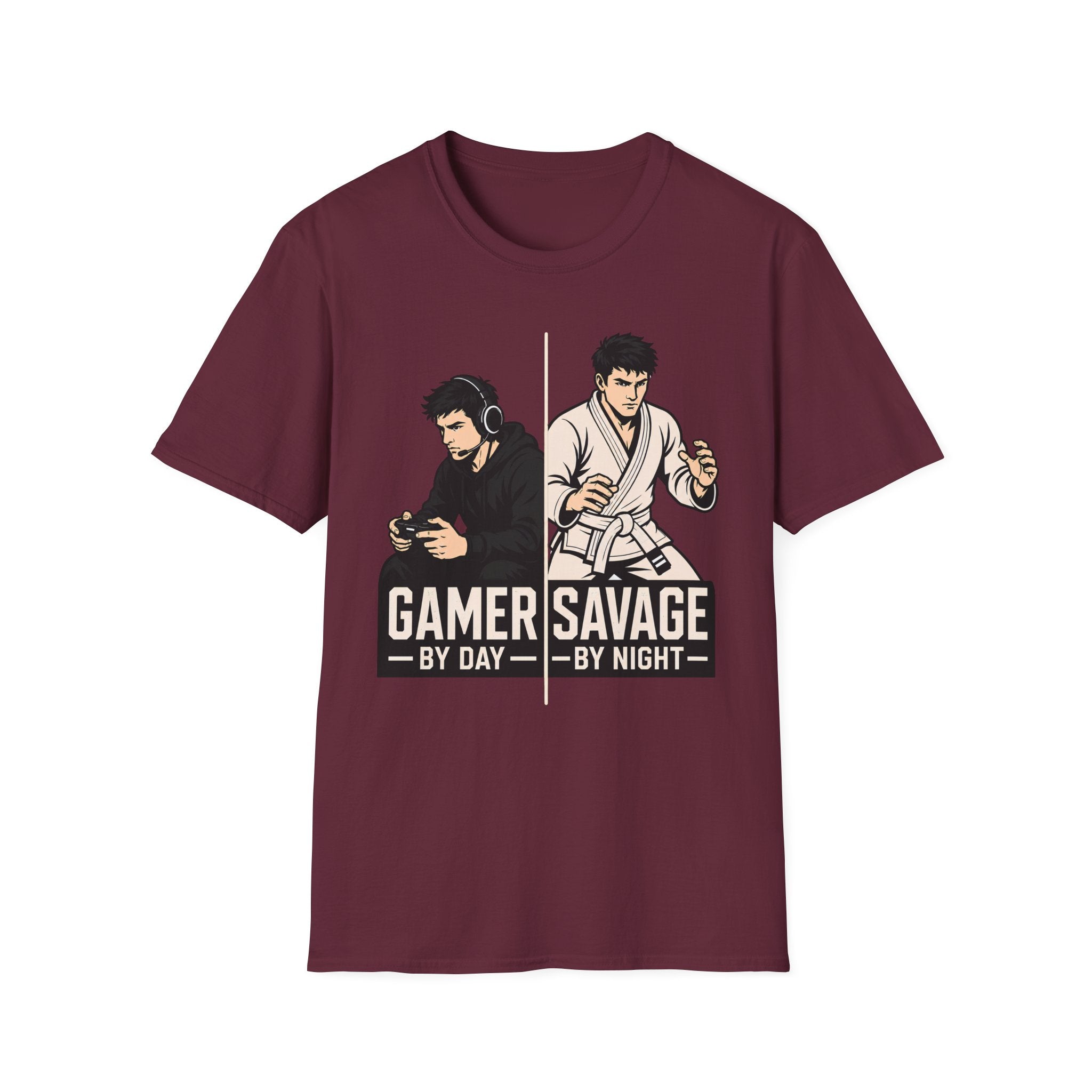 Gamer by Day White Belt T-Shirt