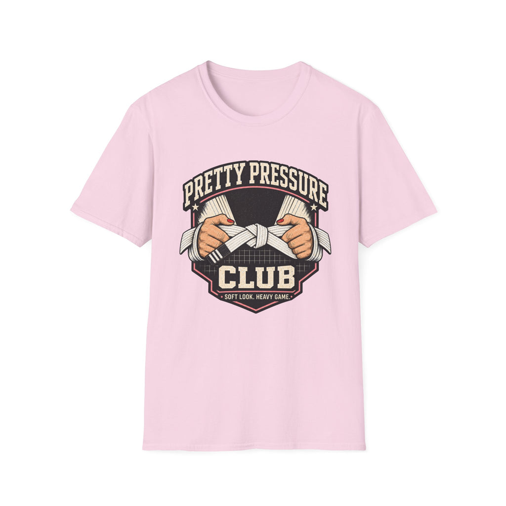 Pretty Pressure White Belt T-Shirt