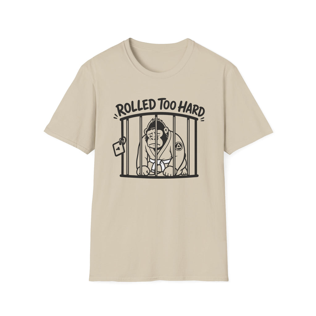 Rolled too Hard White Belt T-Shirt