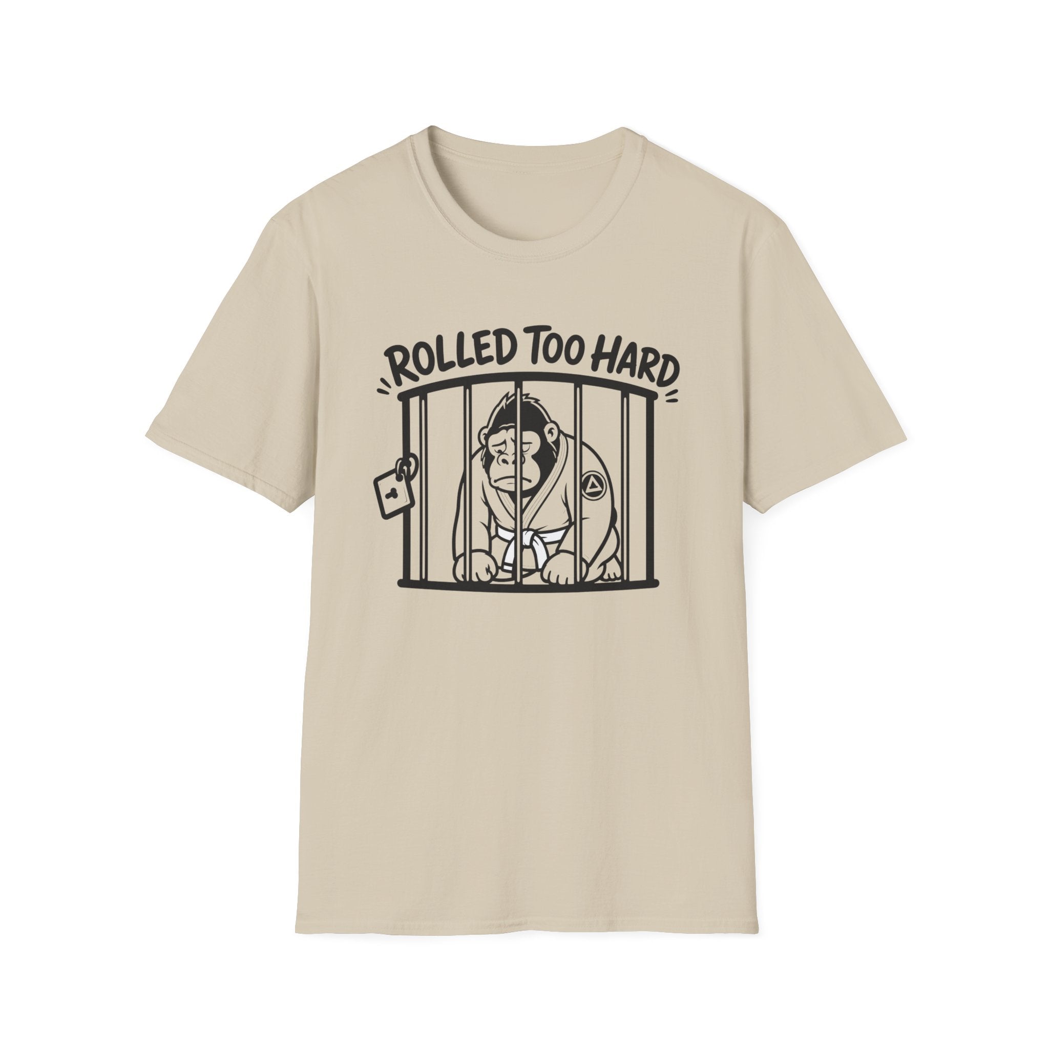 Rolled too Hard White Belt T-Shirt