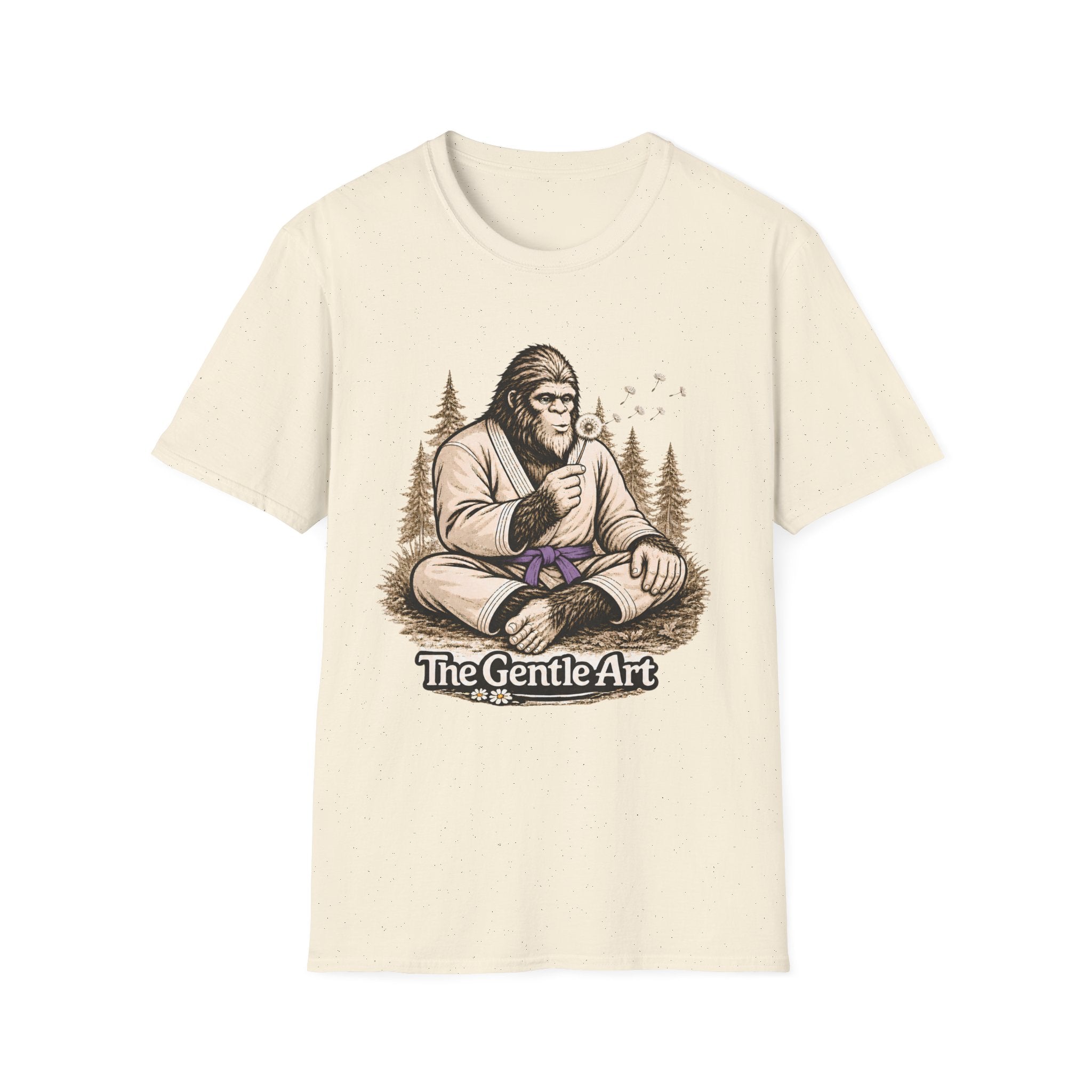 Bigfoot Dandelion Purple Belt T-Shirt