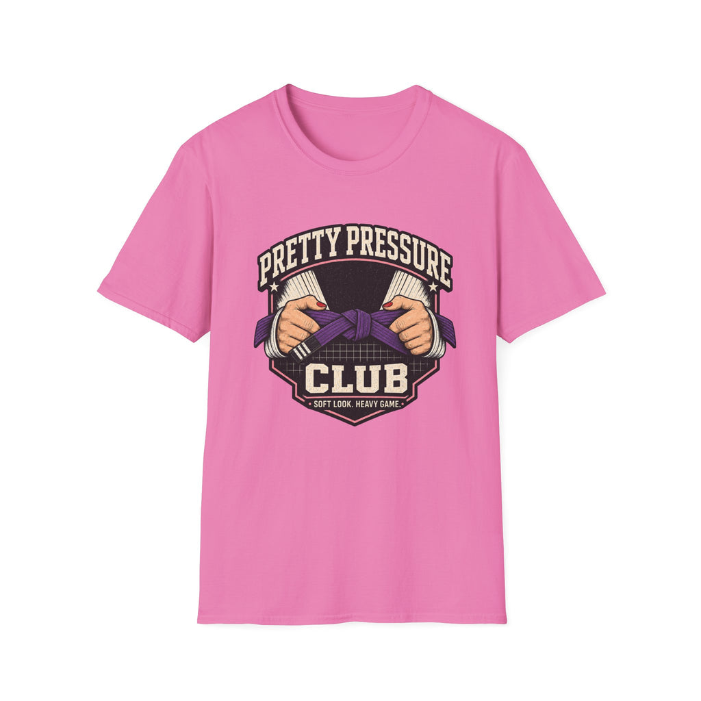 Pretty Pressure White Belt T-Shirt
