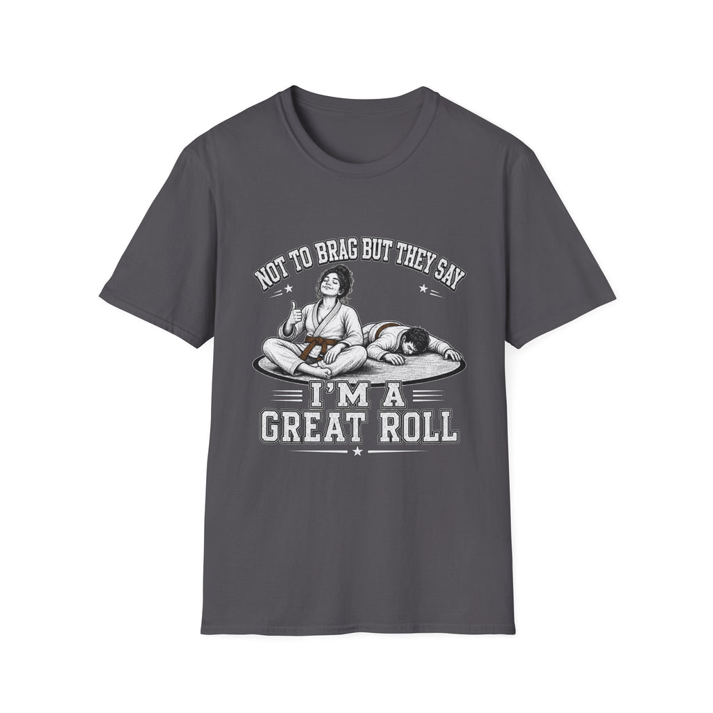 Not to brag W Brown Belt T-Shirt