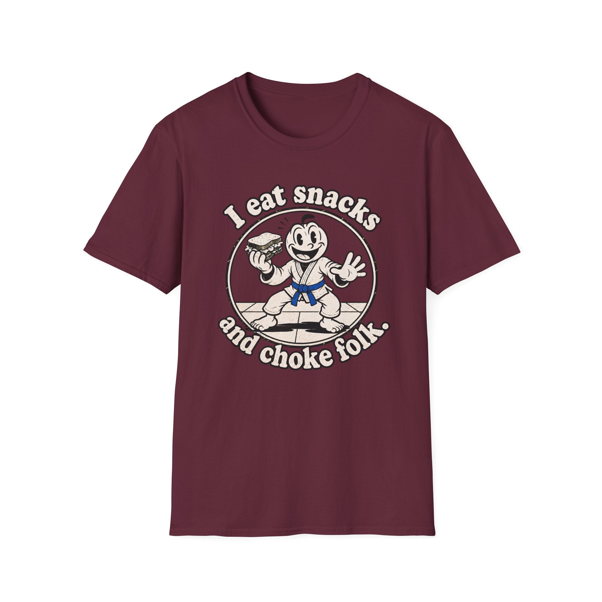Choke Folk Blue Belt T-Shirt
