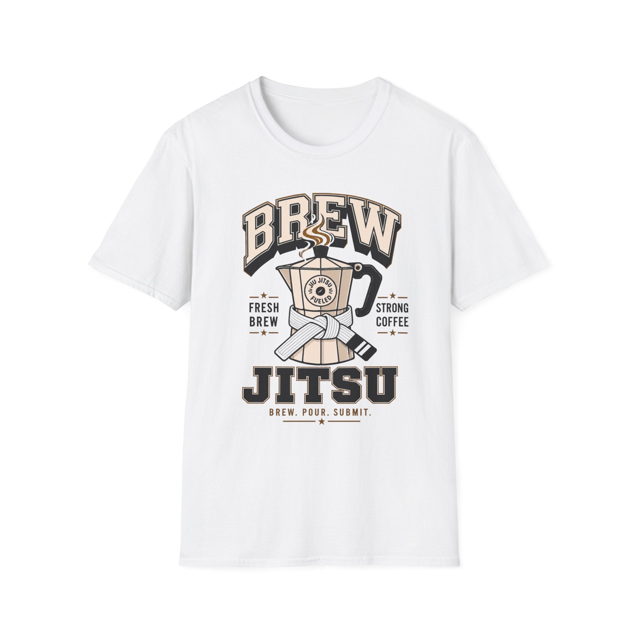 Brew Jitsu White belts T-Shirt