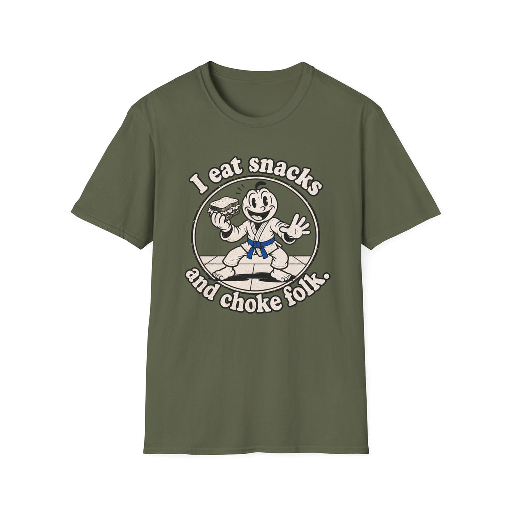 Choke Folk Blue Belt T-Shirt