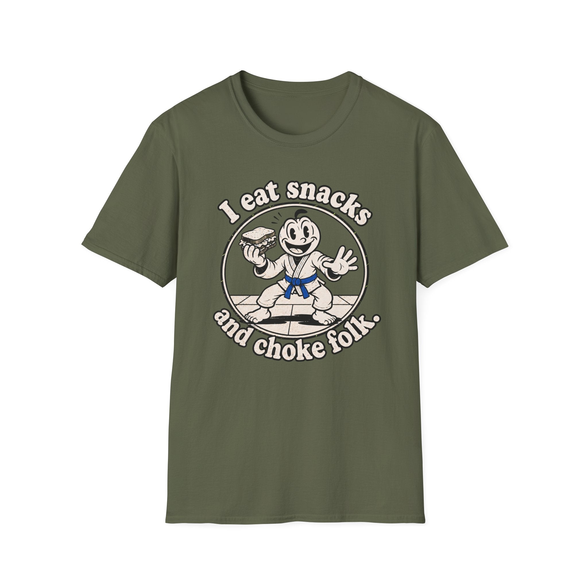 Choke Folk Blue Belt T-Shirt