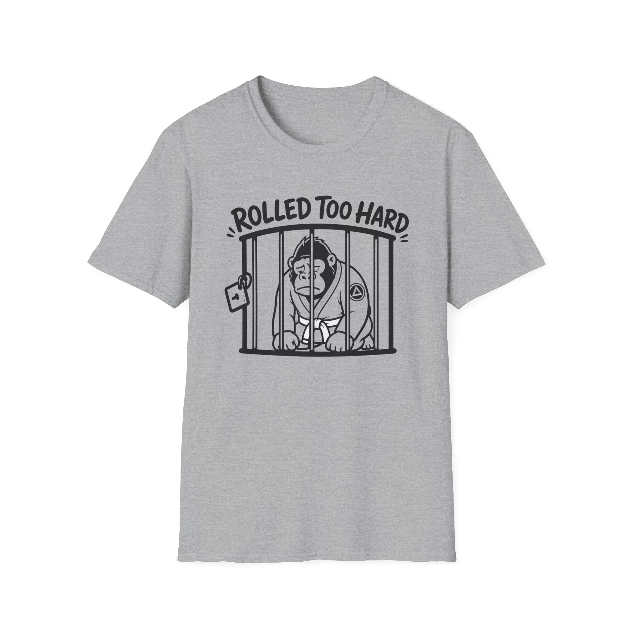Rolled too Hard White Belt T-Shirt