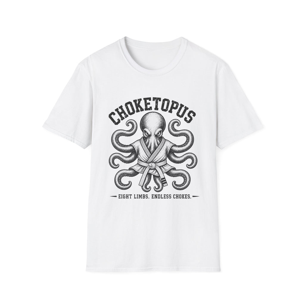 Choketopus White Belt T-Shirt