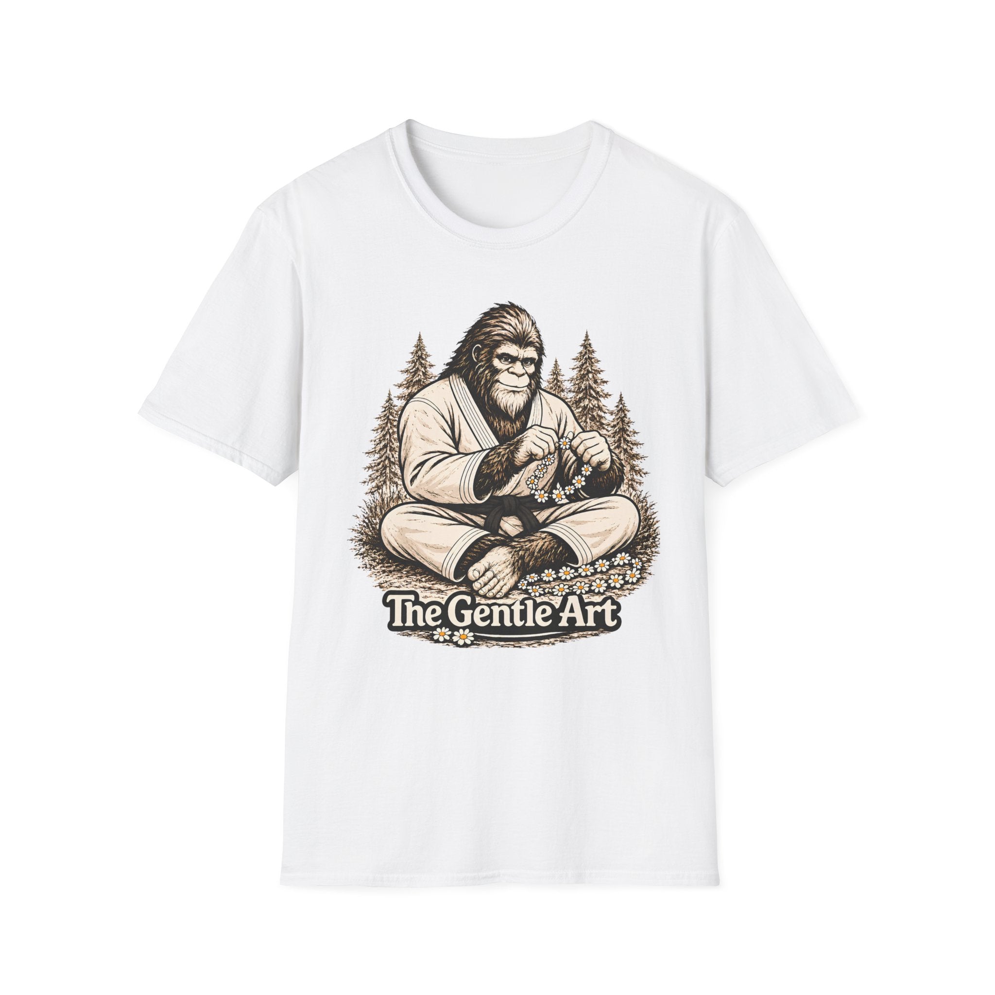 Bigfoot Daisy Black Belt T-Shirt