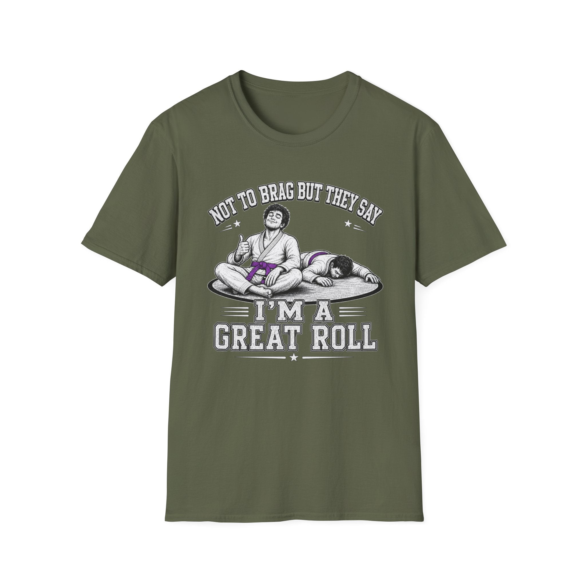 Not to brag M Purple Belt T-Shirt