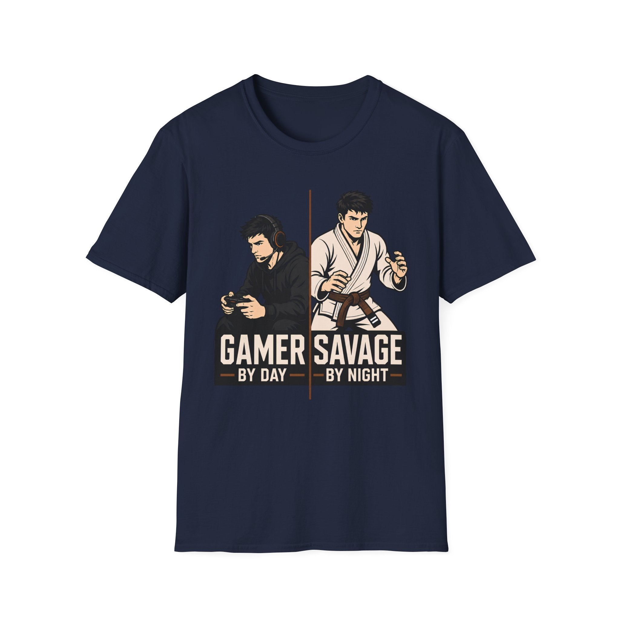 Gamer by Day Brown Belt T-Shirt