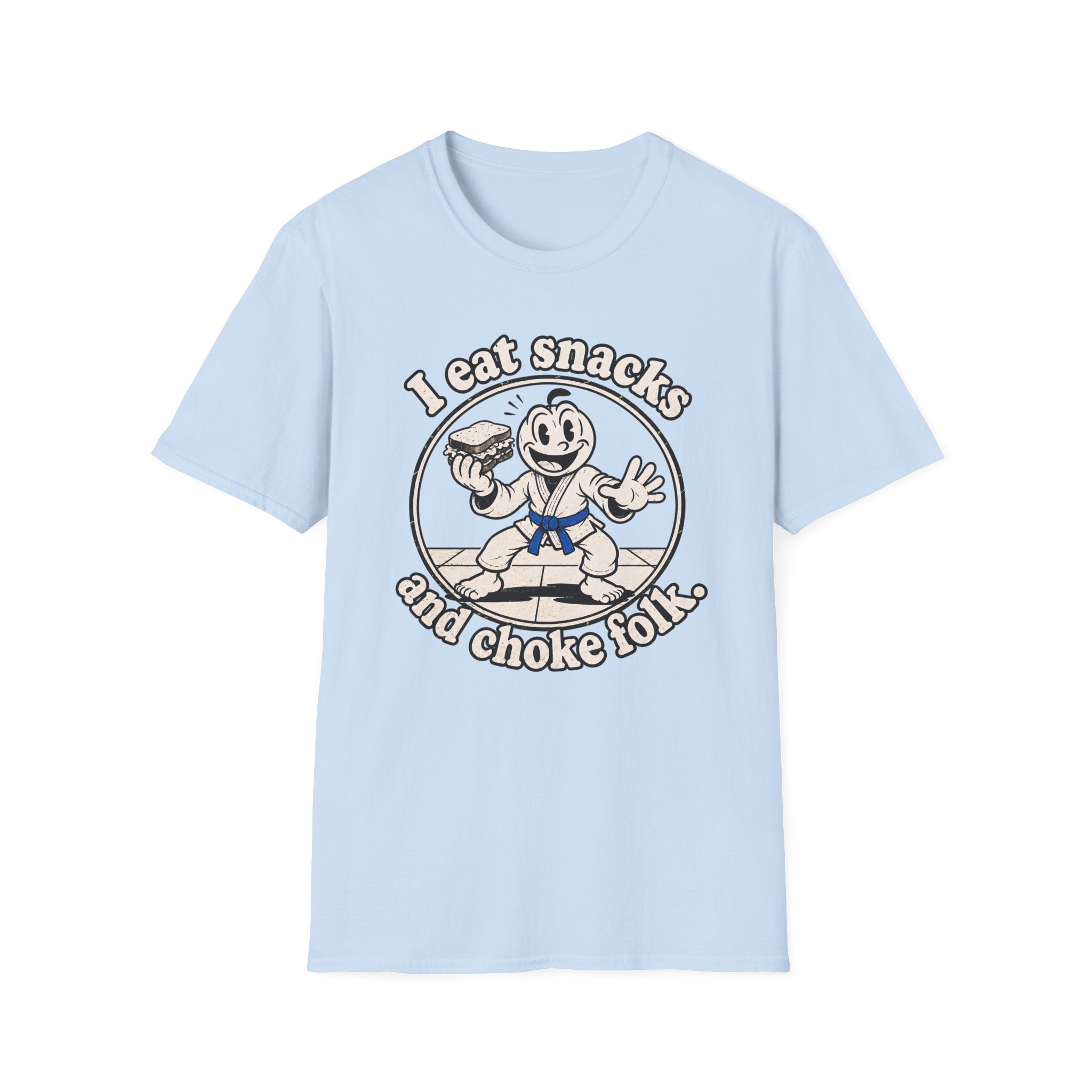 Choke Folk Blue Belt T-Shirt